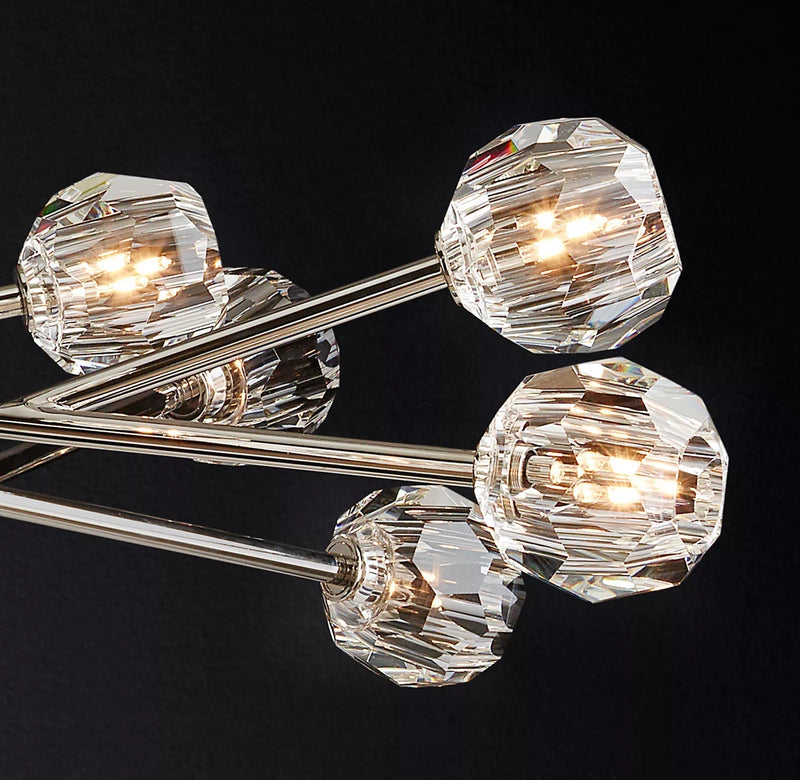 Boule Crystal Round Chandelier 72" - Franing