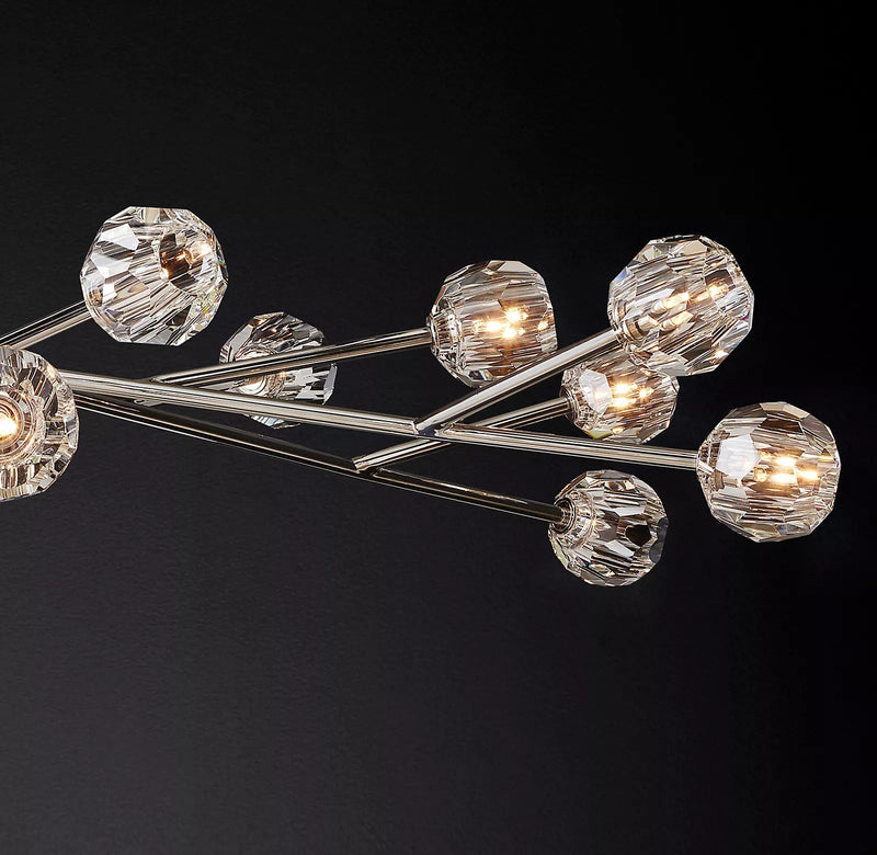 Boule Crystal Round Chandelier 72" - Franing