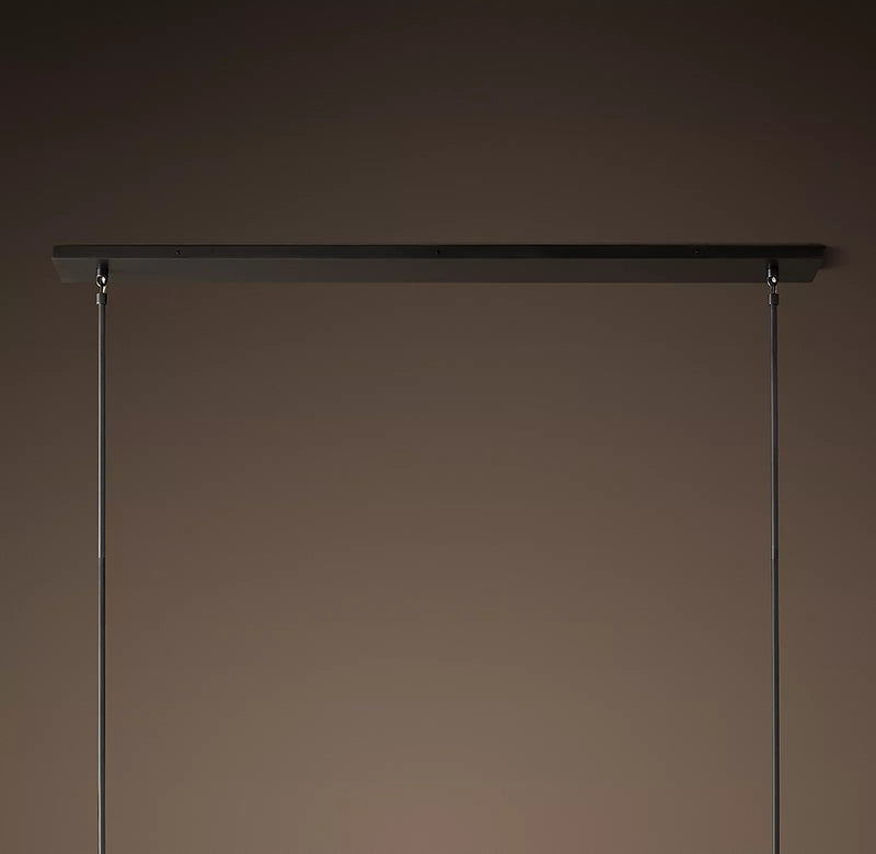 Boule Cristal Linear Chandelier 48" - Franing