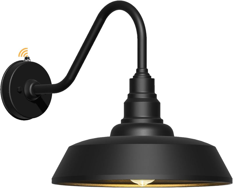 Dusk to Dawn Barn Light Large Size.Outdoor Waterproof Gooseneck Barn Light