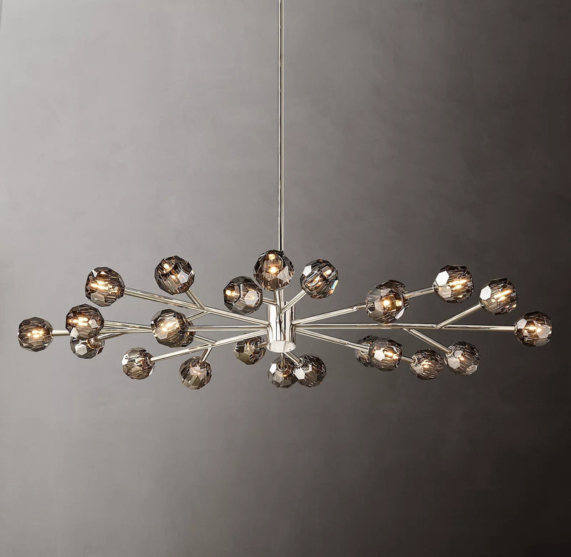 Boule Crystal Round Chandelier 72" - Franing