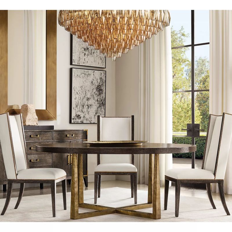 Chiara Smoke Glass Tiered Round Chandelier 37" - Franing