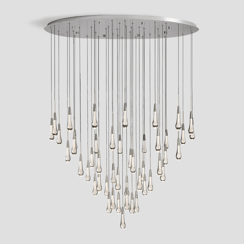 Franing SHOP ALL,crystal chandelier,Ceiling,Island counter/dining room 58'' / NICKEL Soltaire Round Chandelier 17'' 24'' 36'' 40'' 58''D