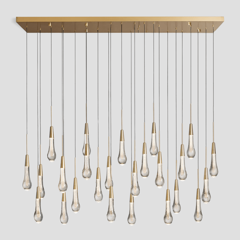 Franing SHOP ALL,crystal chandelier,Ceiling,Island counter/dining room BRASS / 50'' Soltaire Linear Chandelier 37'' 50'' 70'' 87"W 120"W