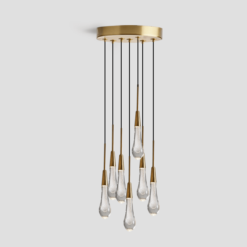 Franing SHOP ALL,crystal chandelier,Ceiling,Island counter/dining room BRASS / 7 lights Soltaire Round Pendant-3 lights 5 lights 7 lights