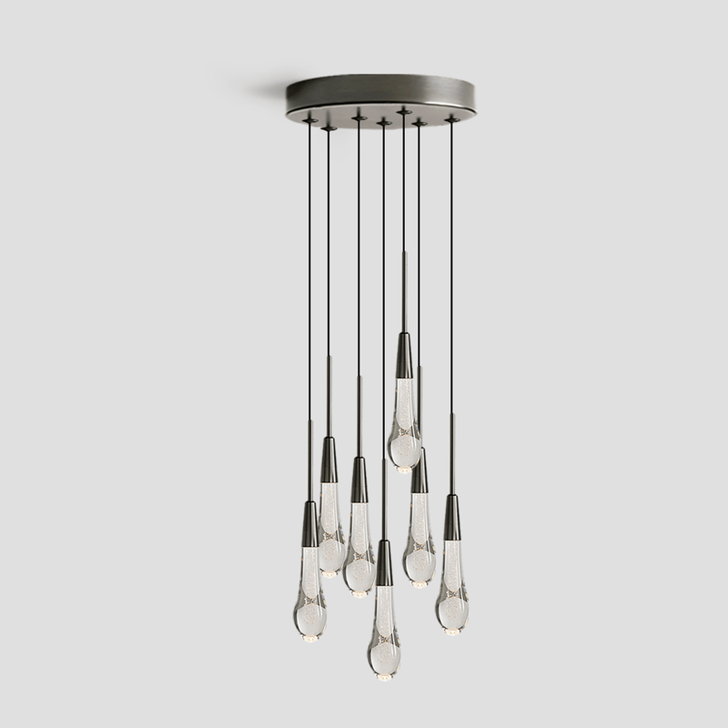 Franing SHOP ALL,crystal chandelier,Ceiling,Island counter/dining room BRONZE / 7 lights Soltaire Round Pendant-3 lights 5 lights 7 lights