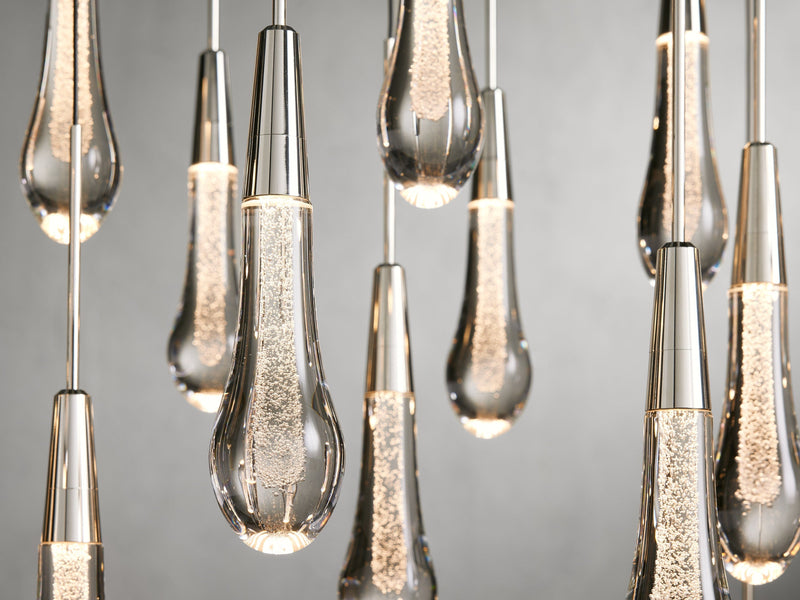 Franing SHOP ALL,crystal chandelier,Ceiling,Island counter/dining room NICKEL / 120"*120lights Soltaire Linear Chandelier 37'' 50'' 70'' 87"W 120"W
