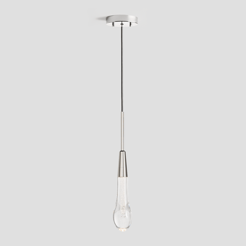 Franing SHOP ALL,crystal chandelier,Ceiling,Island counter/dining room,pendant NICKEL / 1 light Soltaire Pendant 2'' 1 light 2 lights