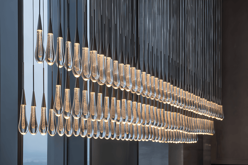 Franing SHOP ALL,crystal chandelier,Ceiling,Island counter/dining room Soltaire Linear Chandelier 37'' 50'' 70'' 87"W 120"W