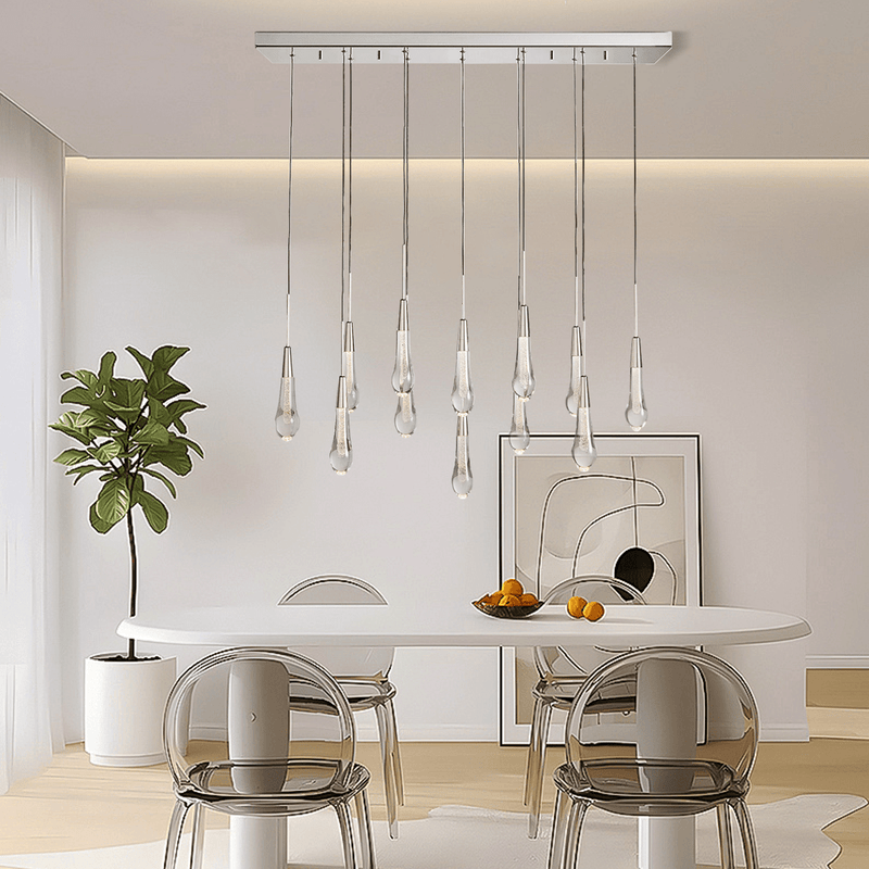 Franing SHOP ALL,crystal chandelier,Ceiling,Island counter/dining room Soltaire Linear Chandelier 37'' 50'' 70'' 87"W 120"W