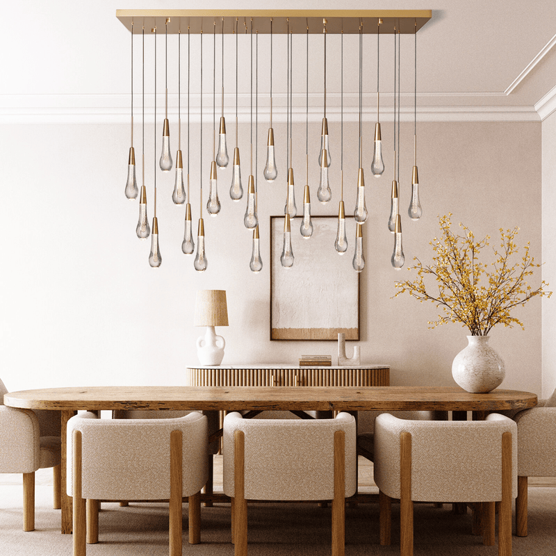 Franing SHOP ALL,crystal chandelier,Ceiling,Island counter/dining room Soltaire Linear Chandelier 37'' 50'' 70'' 87"W 120"W