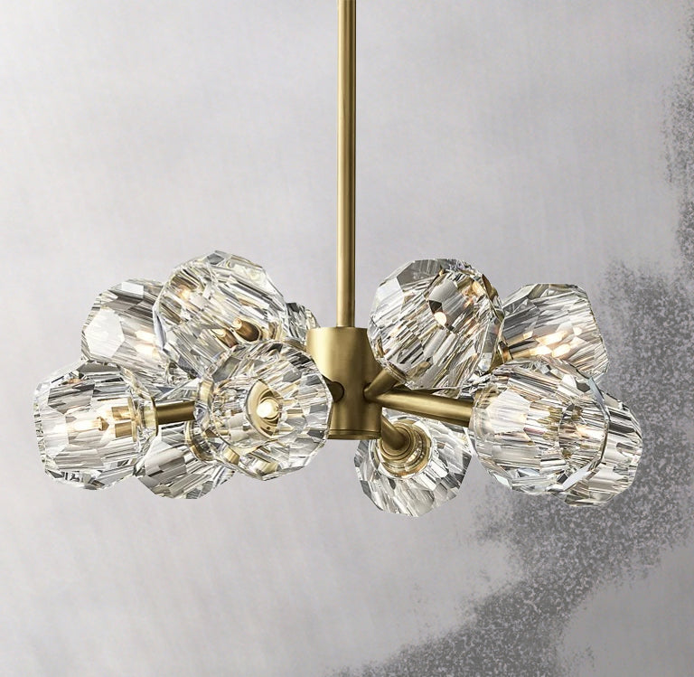 Boule Cristal Round Chandelier 24" - Franing
