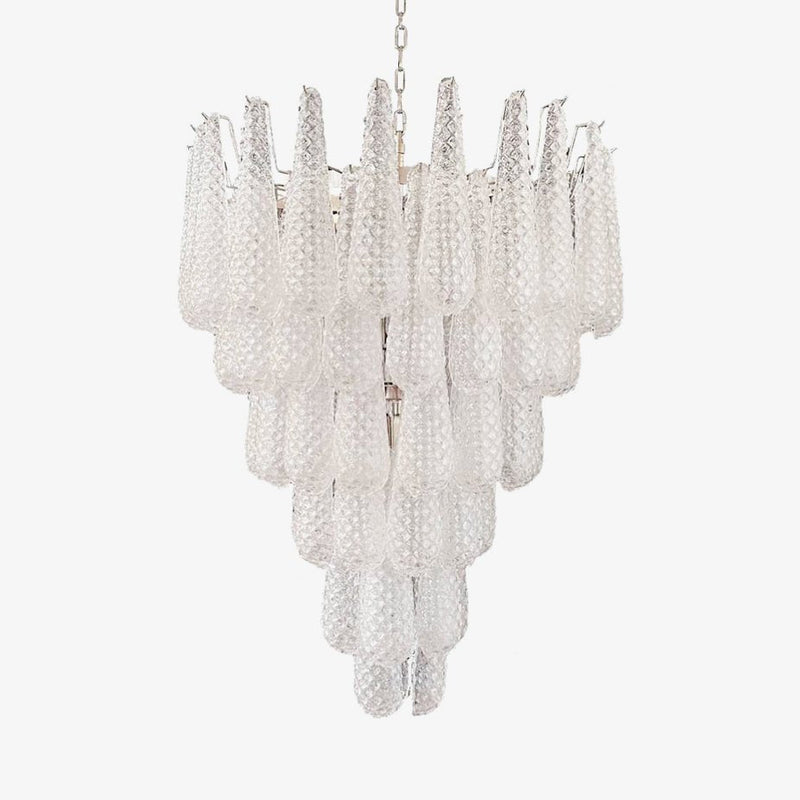 Murano Glass Pinecone Chandelier