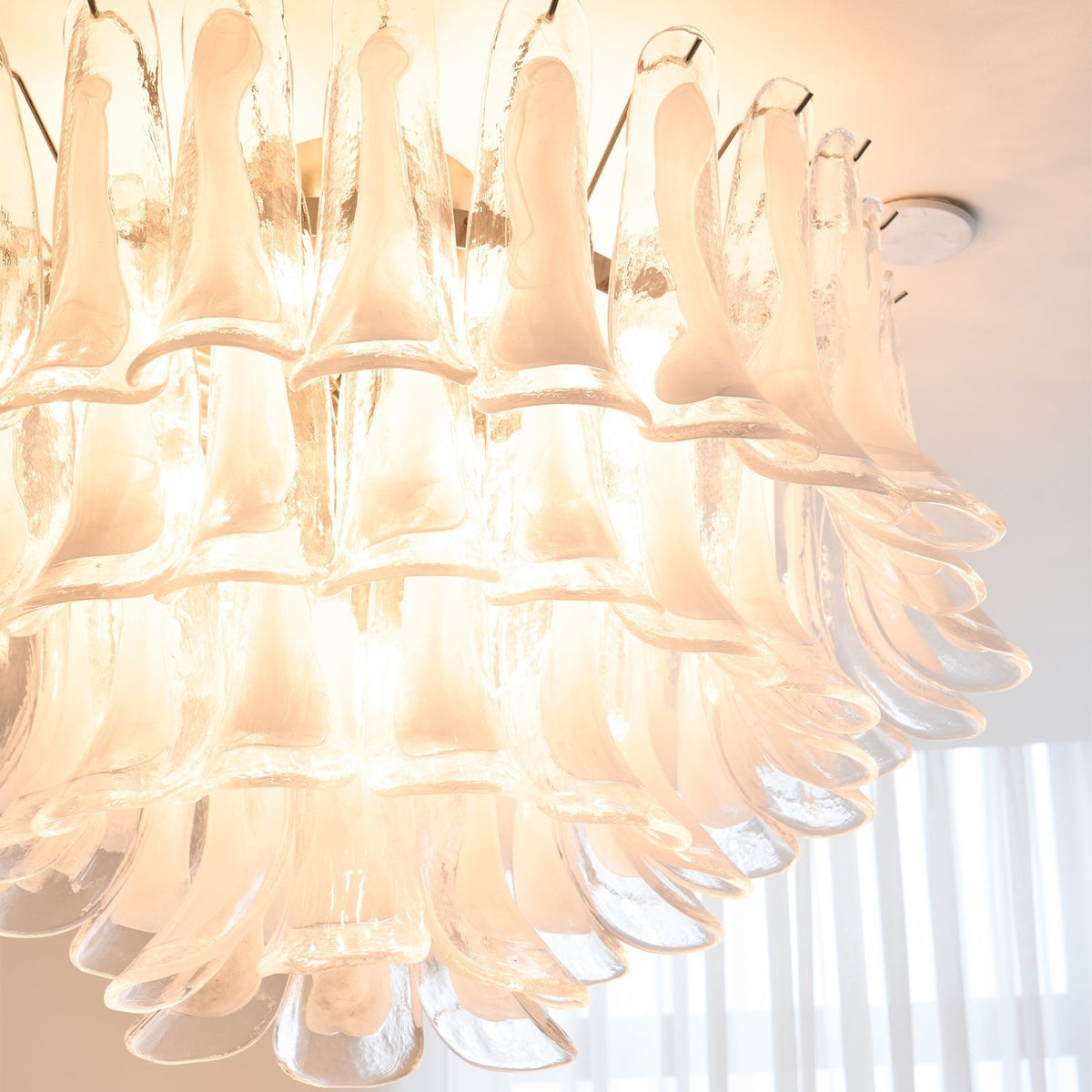 Wave Murano Ceiling Lamp