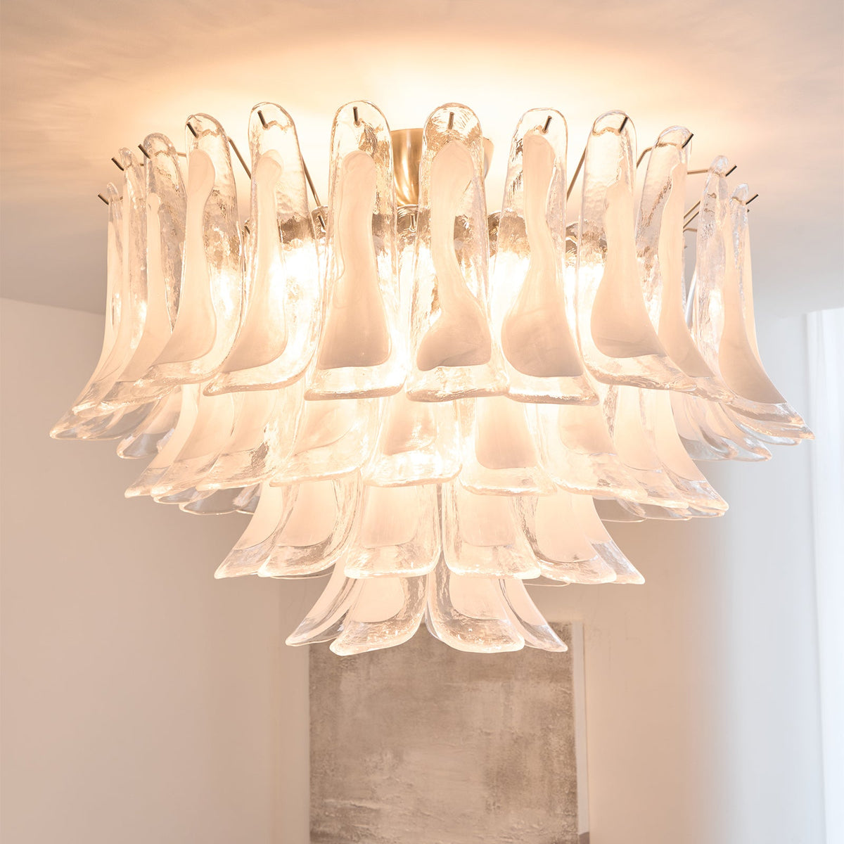 Wave Murano Ceiling Lamp