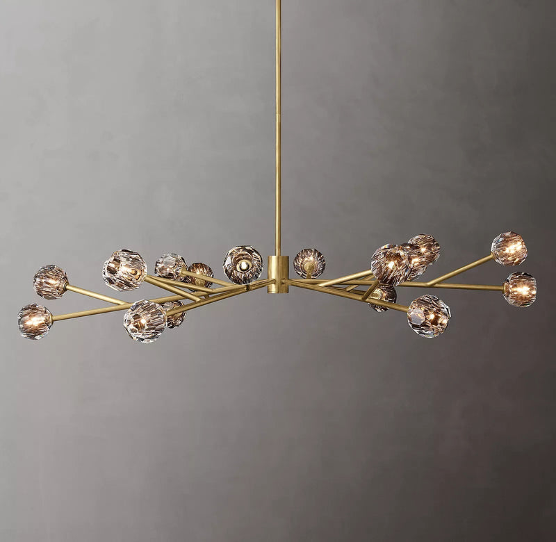 Boule Crystal Round Chandelier 72" - Franing