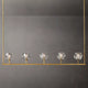 Boule Cristal Linear Chandelier 48" - Franing