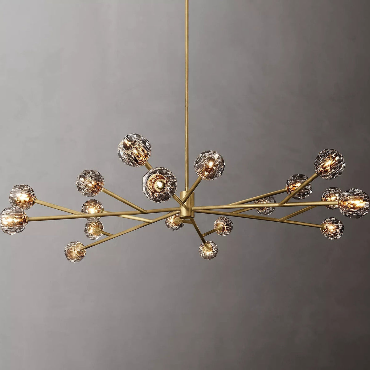 Boule Crystal Round Chandelier 72" - Franing