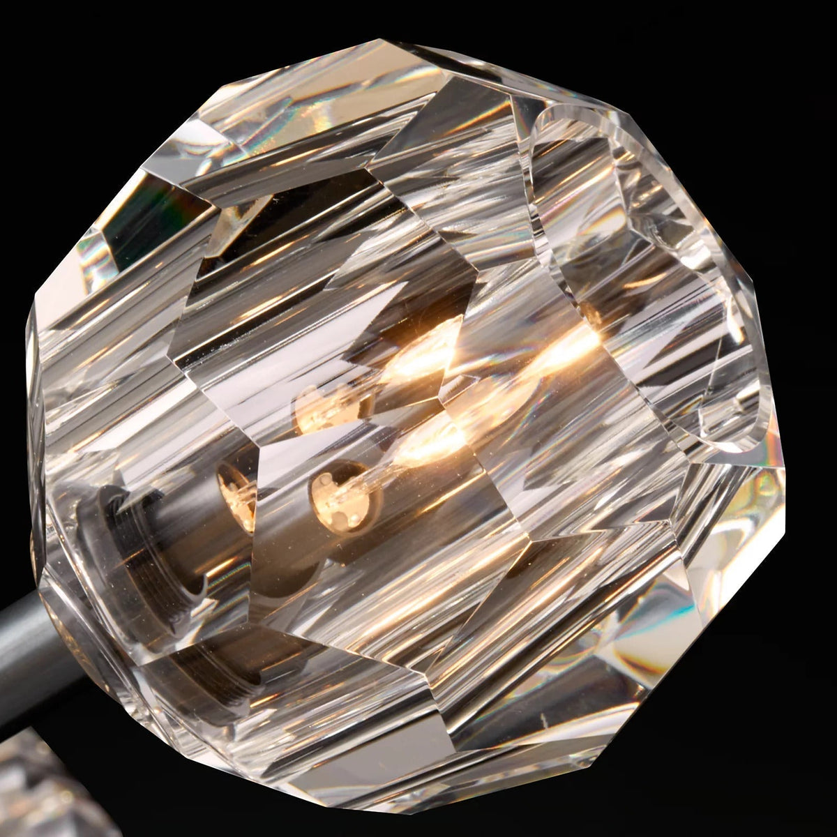 Boule Crystal Round Cluster Chandelier 40" - Franing