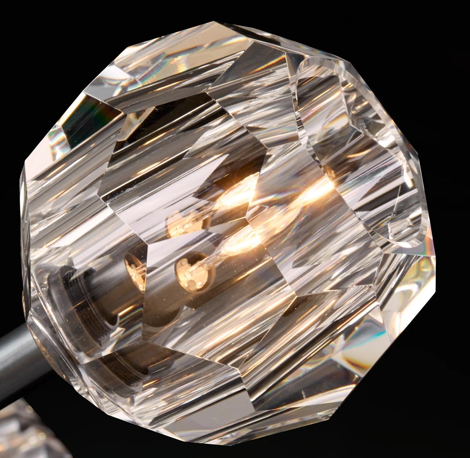 Boule Crystal Round Cluster Chandelier 40" - Franing