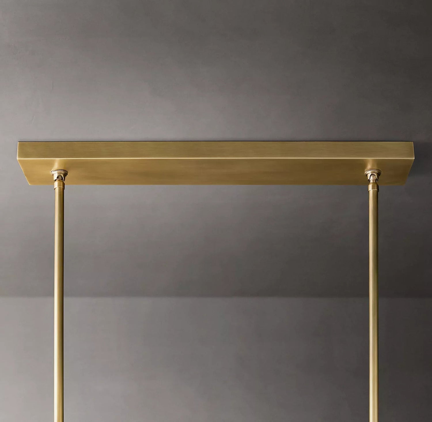 Boule Cristal Double Linear Chandelier 60" - Franing