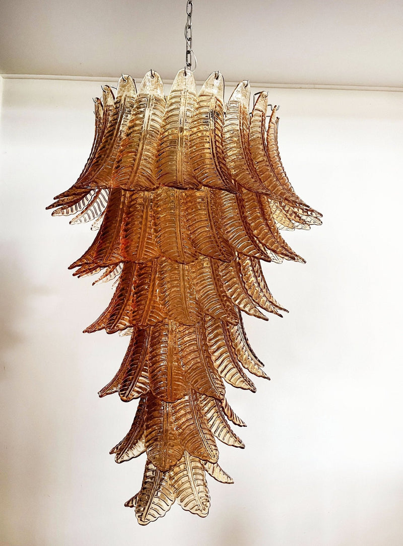 Rosalind Murano Amber Chandelier