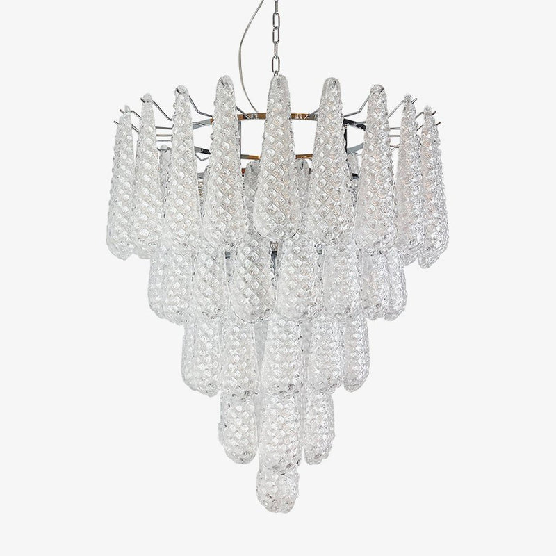 Murano Glass Droplet Chandelier
