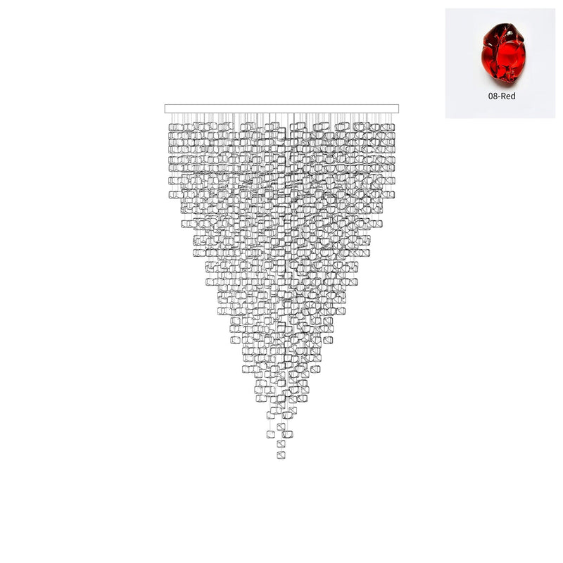 Crystal Stone Chandelier