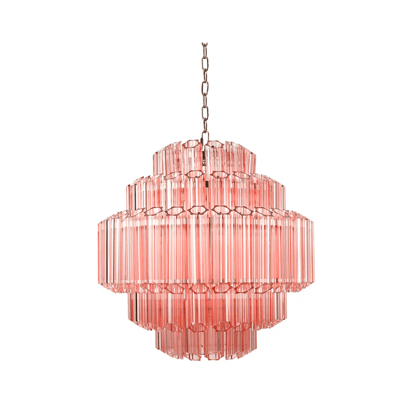 Pink Palermo Murano Chandelier
