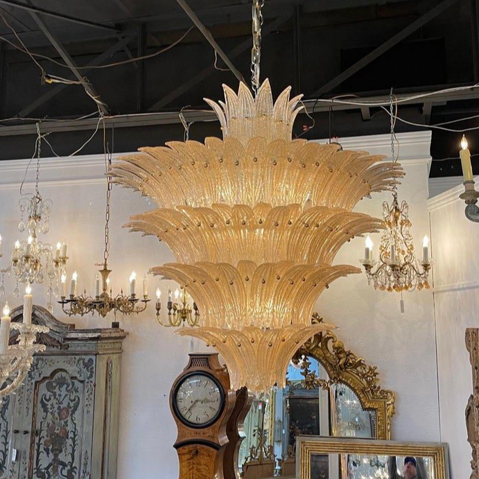 Murano Palmette Chandelier