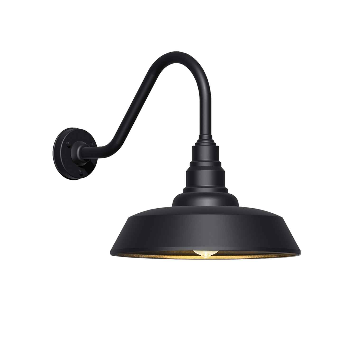 Dusk to Dawn Barn Light Large Size.Outdoor Waterproof Gooseneck Barn Light