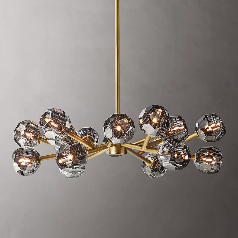 Boule Cristal Round Chandelier 36" - Franing