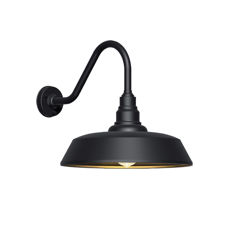 Dusk to Dawn Barn Light Large Size.Outdoor Waterproof Gooseneck Barn Light