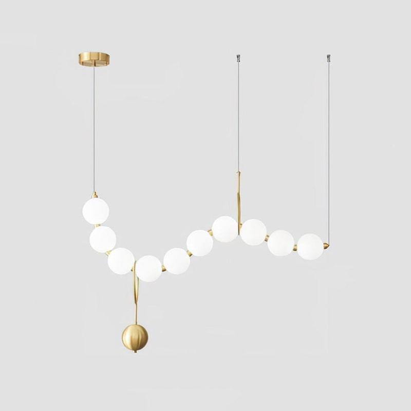 Acoji | String Pearl Chandelier