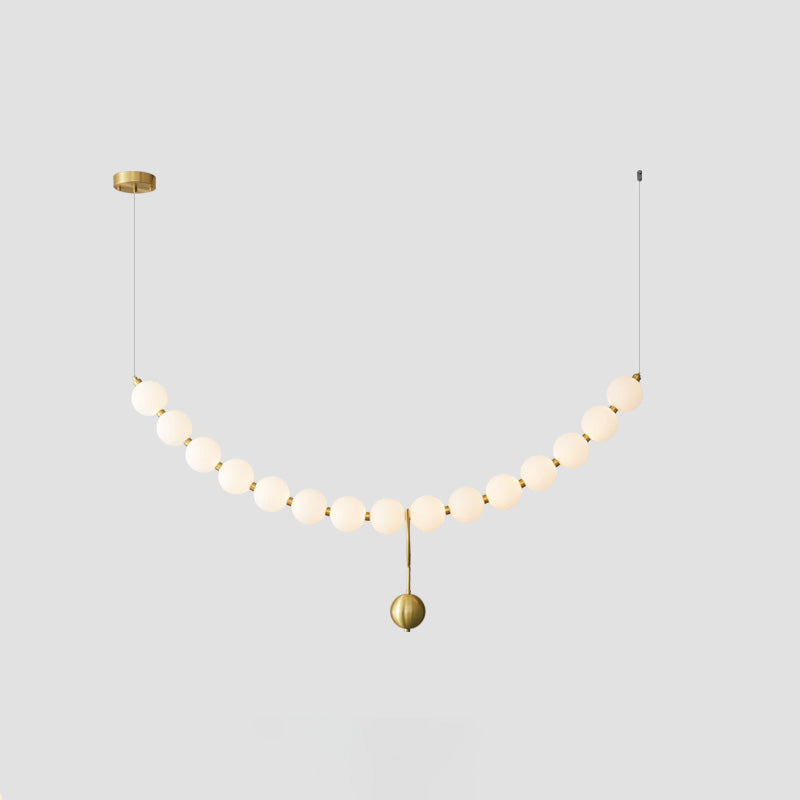 Acoji | String Pearl Chandelier