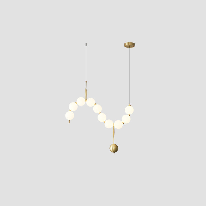 Acoji | String Pearl Chandelier