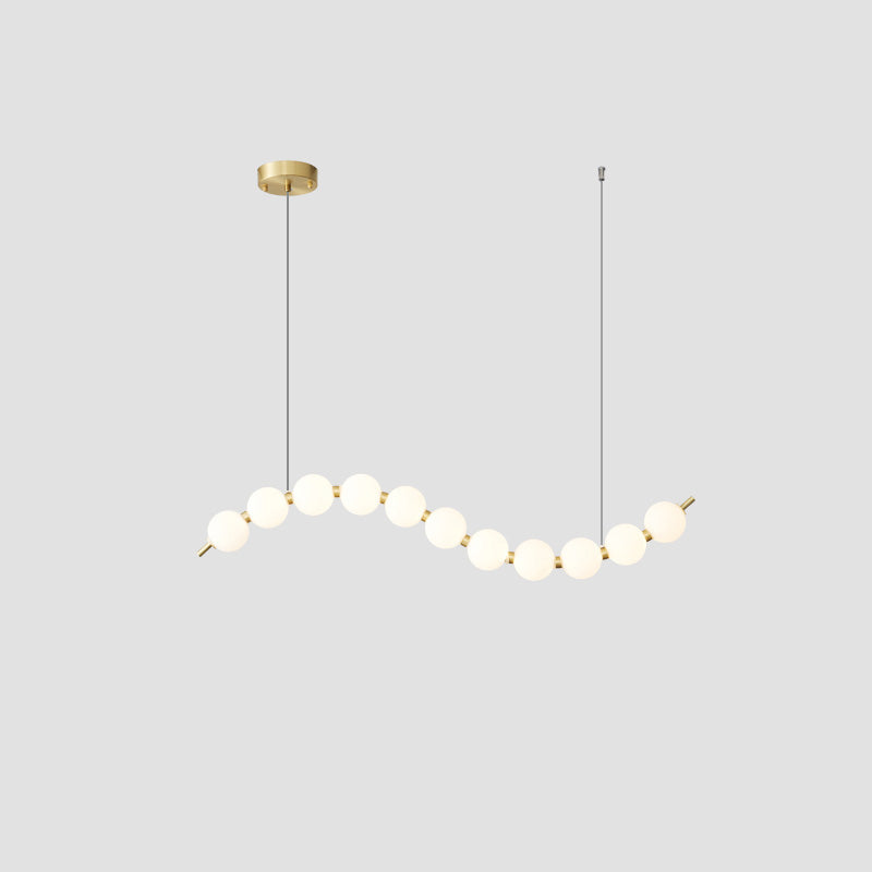 Acoji | String Pearl Chandelier