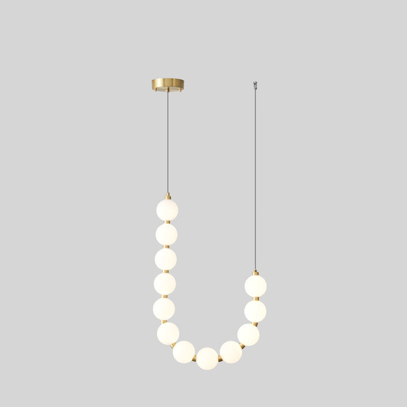 Acoji | String Pearl Chandelier