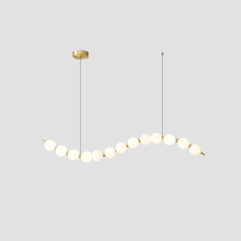 Acoji | String Pearl Chandelier