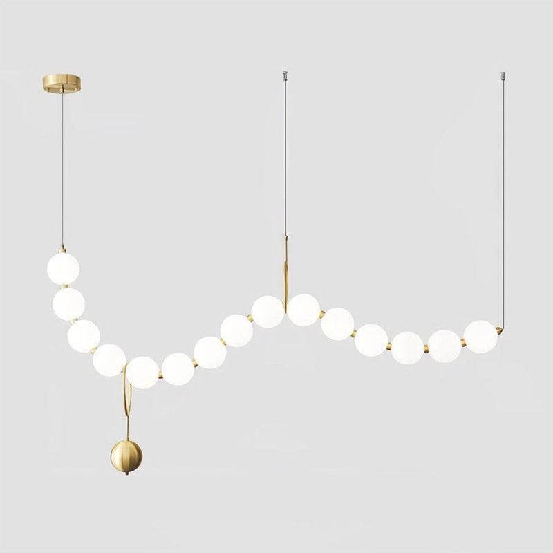 Acoji | String Pearl Chandelier