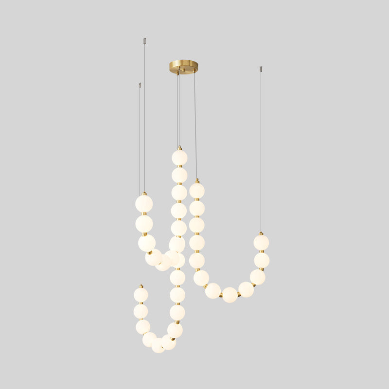 Acoji | String Pearl Chandelier