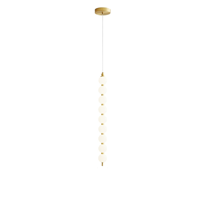 Acoji | Long Pearl Chandelier