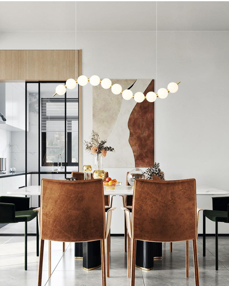 Acoji | String Pearl Chandelier