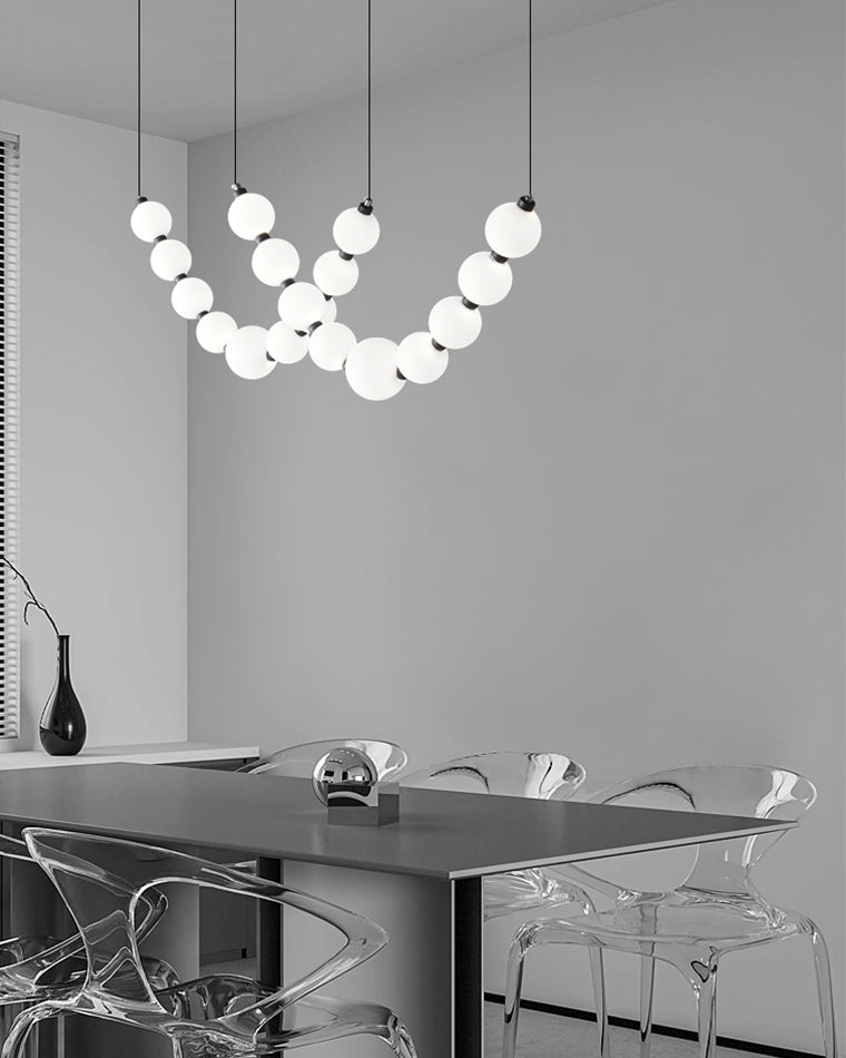 Acoji | Arc Pearl Chandelier