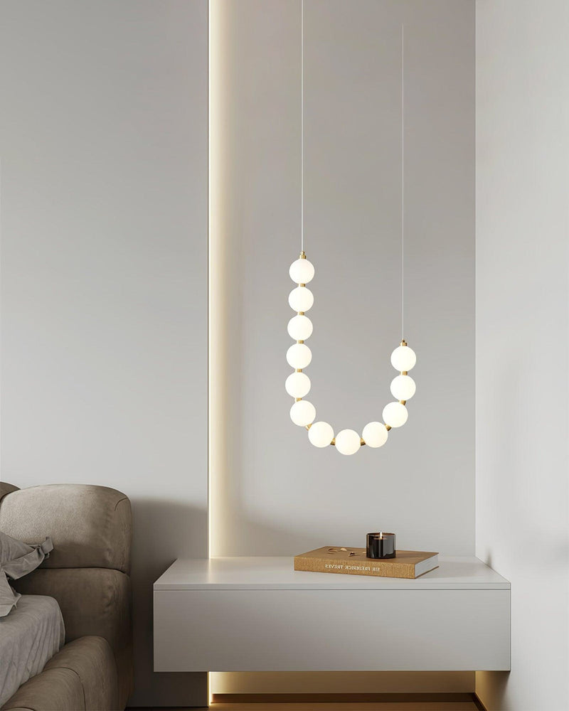 Acoji | String Pearl Chandelier