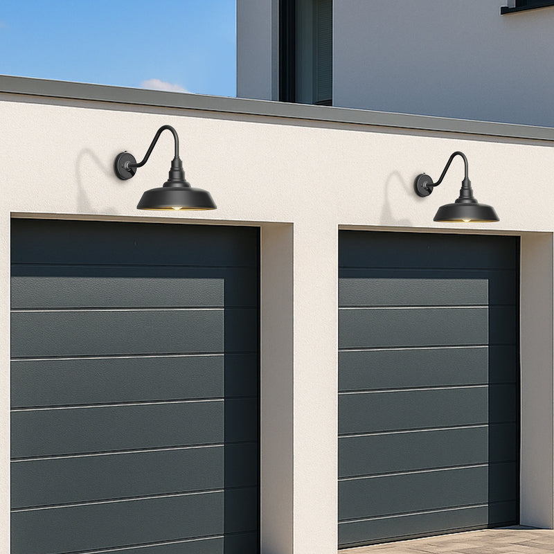 Dusk to Dawn Gooseneck Barn Light Waterproof Outdoor