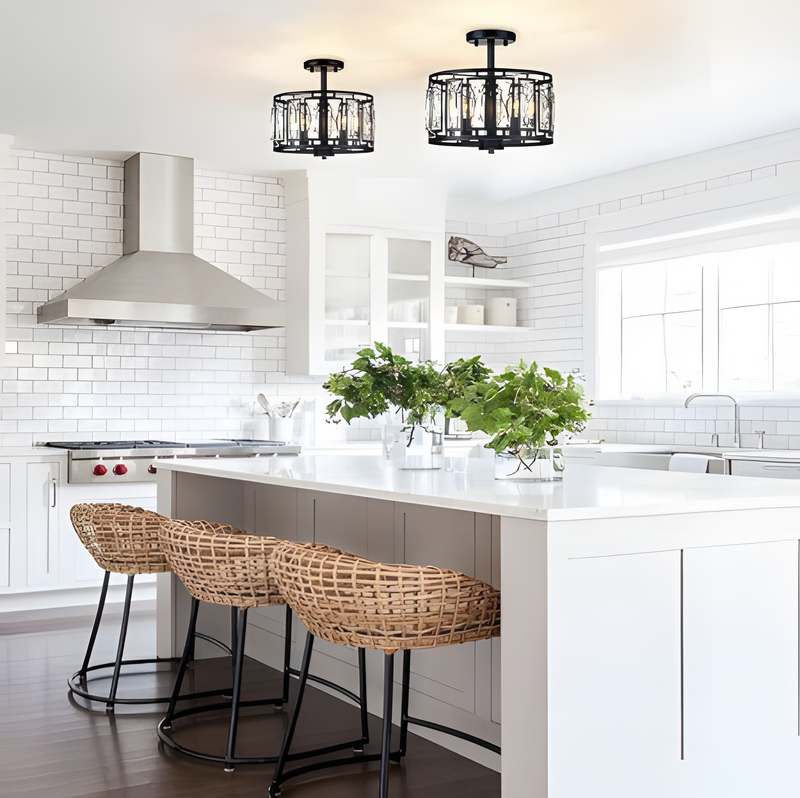 Sharinda 3 - Light Drum Chandelier