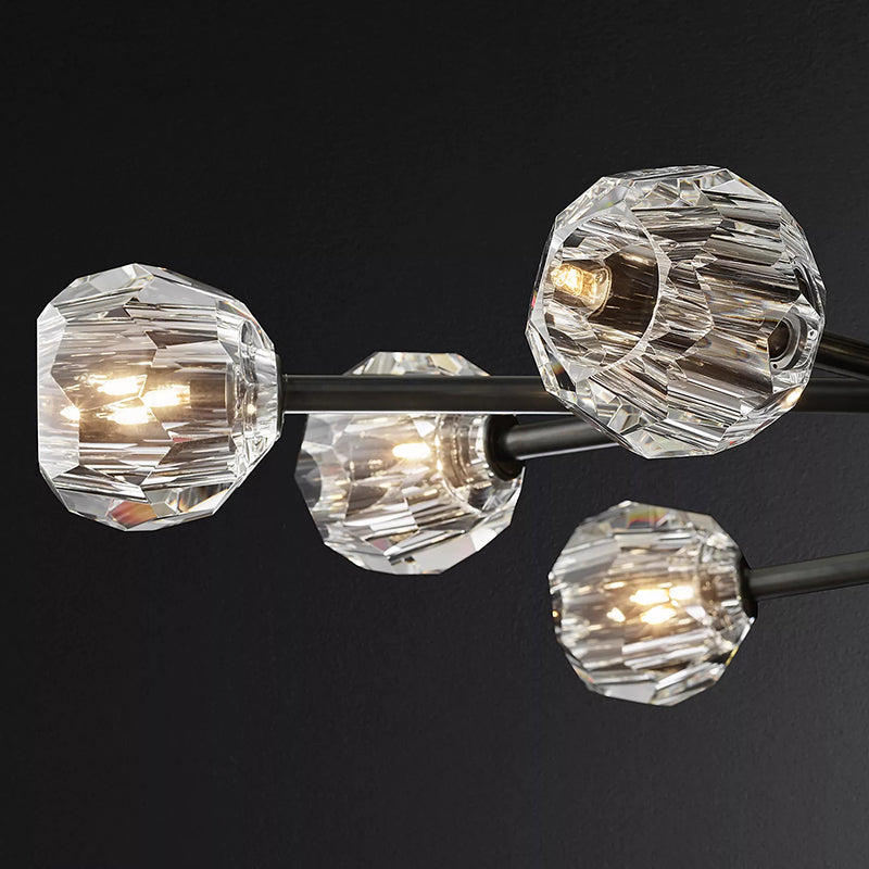 Boule Crystal Round Chandelier 72" - Franing