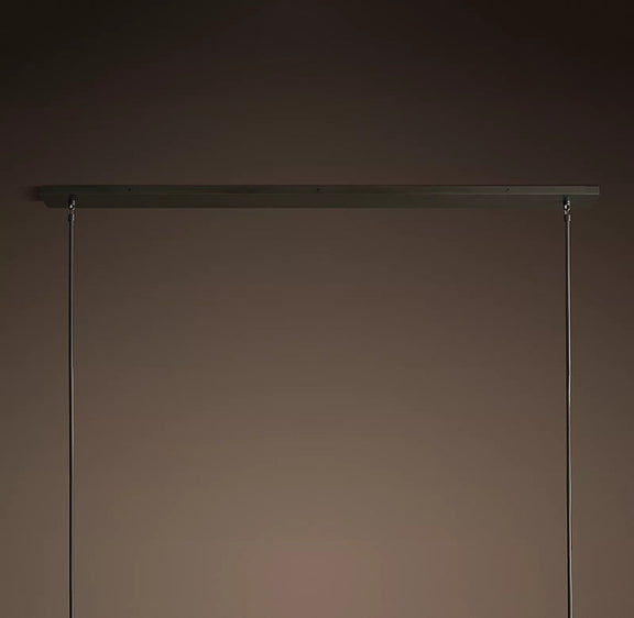 Boule Cristal Linear Chandelier 60" - Franing