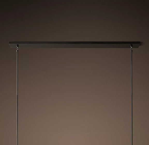 Boule Cristal Linear Chandelier 48" - Franing